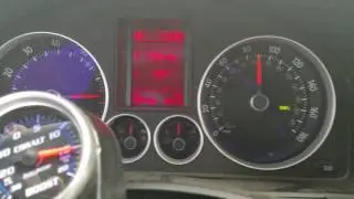 United Motorsports tuned gti mkv mk5  spinning tires at 70 mph