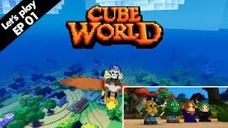 #1 D&eacute;couverte du jeu et des Classes. Cube world (Let's play)