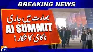 AI Summit in India Fails to Meet Expectations | Geo News