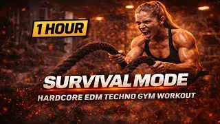 SURVIVAL MODE 🔥 Hardcore EDM Techno Gym Workout | INTENSE TRAININGᴴᴰ | Motivate me