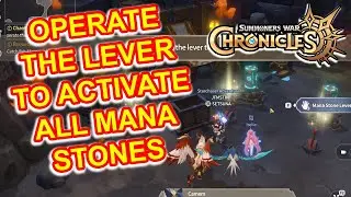 Operate the level to activate all Mana Stones - Summoners War Chronicles Global