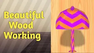 wood Working Game Play | Wood Turning 3d Game Play #woodworking #woodturning