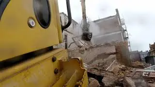 Demolition Timelapse at Pelham Street Brighton 07 Oct 2021