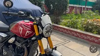 *₹15000 worth accessories on Triumph Speed 400*