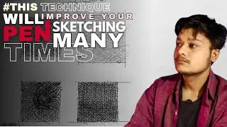 Understand the Basics of Pen Sketching || #hatching technique || #artist 