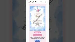 Free Baby Shower Invitation Card Maker in India #babyshower #babyshowerinvitation #invitationcard