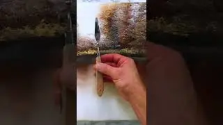 How to paint 🎨 beautiful 🤩 reflection #painting #acrylicpainting #acryliclandscape #artwork