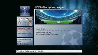 PES 2009 Music from UEFA Champions League Mode 3
