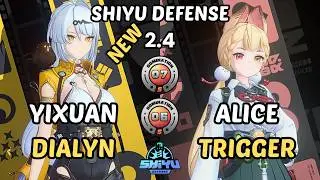 NEW Shiyu Defense ZZZ Yixuan Dialyn Lucia Team x M0 Alice Trigger Yuzuha ZZZ | Zenless Zone Zero 2.4