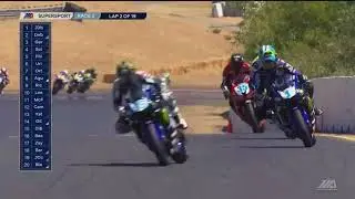 FULL RACE : Supersport Race 2 from Sonoma Raceway