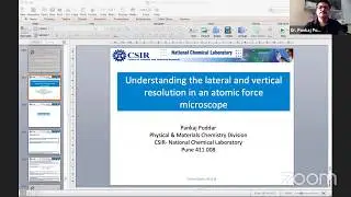 Understanding the lateral and vertical resolution in an atomic force microscope