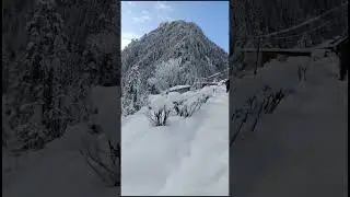 J&K breathtaking snowfalls #viralshorts #hills #himalayas #dhurandhar #gehrahua #arijitsingh #song