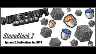 Stoneblock 2 MCPE  Machinery !!!!!