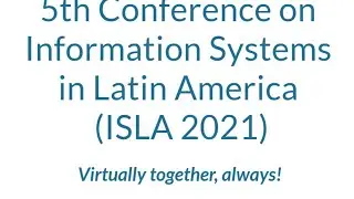 ISLA 2021: Opening Session