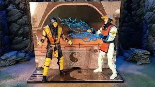 Review Scorpion Vs Raiden 2-Pack Mortal Kombat Klassics McFarlane Toys
