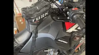 Установка топливного бака Acerbis на Africa Twin 2022 года