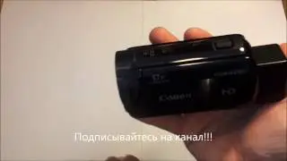 Моя новая камера. Canon VIXIA HF R700.