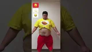 [TikTok] Смешная реакция толстяка весом 120 кг.