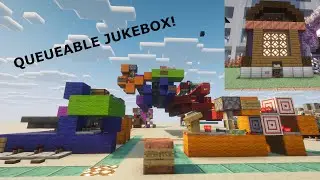 Redstone Jukebox with song queue!
