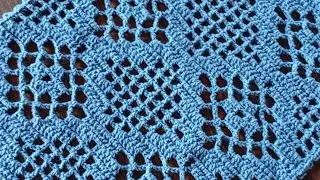 Passo a passo simples e fácil de fazer Base de crochê 🧶