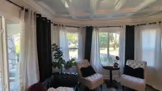 OVZME Total Black Blackout Curtains 84 Inch Long for Living Room Review