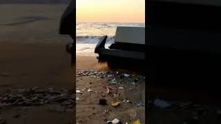 We clean the beaches. Beach Cleaning Machine