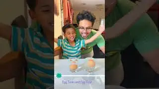 Salt water Experiment | crazy science experiments | water density | Eggs Floating |