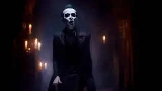 crazy ai generated goth industrial music video- Macabre Shadows: An Industrial Goth Dance Odyssey