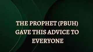 THIS SMALL DEED HAS A HUGE REWARD - HADITH E NABAVI S.A.W.