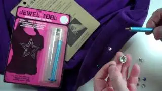 The Jewel Tool Rhinestone Setter demonstration