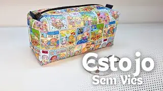Estojo / Necessaire sem vi&eacute;s Cole&ccedil;&atilde;o Color Book