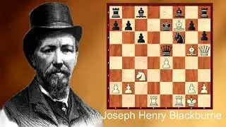 The Immortal Chess Game of Black Death - Joseph Henry Blackburne