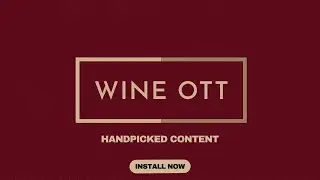 Wine OTT - Handpicked Content | App Promo 2