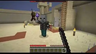 Minecraft   Save the Desert Village from a Raid