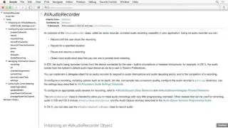 Introducing AVAudioRecorder and deciphering new code