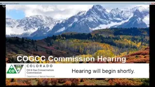 COGCC Commission Hearing - January 4, 2019