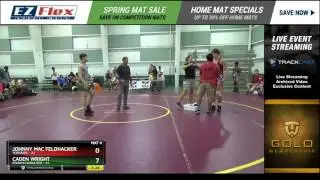 160 Johnny Mac Feldhacker Tennesee vs Caden Wright Pennsylvania Red 8384044104