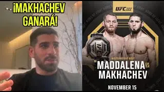 &iexcl;TOPURIA REVELA la VERDAD sobre la PELEA de MAKHACHEV vs MADDALENA en UFC 322 !