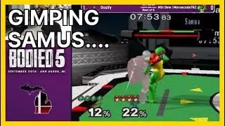 Gimping Samus.... (raviannn) | Smash Melee Highlights