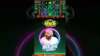 THIS SLOT IS EPIC!! Hex Big Win!! #shorts