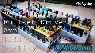 MCRD V3 2U 10SET Darlington |Test On | Fullset NJW ONsemi otw tanggerang