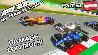 DAMAGE CONTROL!!! PART 51: F1 22 MY TEAM CAREER