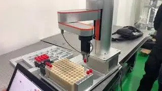 HITBOT Z-ARM collaborative robot arm for handing tube application