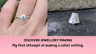 Very happy with my first attempt at collet setting.