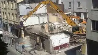 Démolition urbaine à Lyon