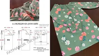 Bundan Kolayı Yok | Reglan Kol Çocuk Elbise Dikimi