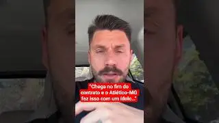 ⚠️Rafael Sobis critica Atl&eacute;tico-MG por negocia&ccedil;&atilde;o com Hulk #hulk #atleticomineiro #atleticomg