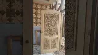 Wooden Doors work in kashmir, #shorts #interiordesign #woodworking #wood
