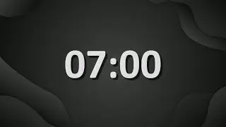 7 Minute (420 Seconds) Countdown Timer