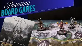 Shooter Paints Boardgames - Skyrim - Dunmer, Khajiit & Imperial - Ep3